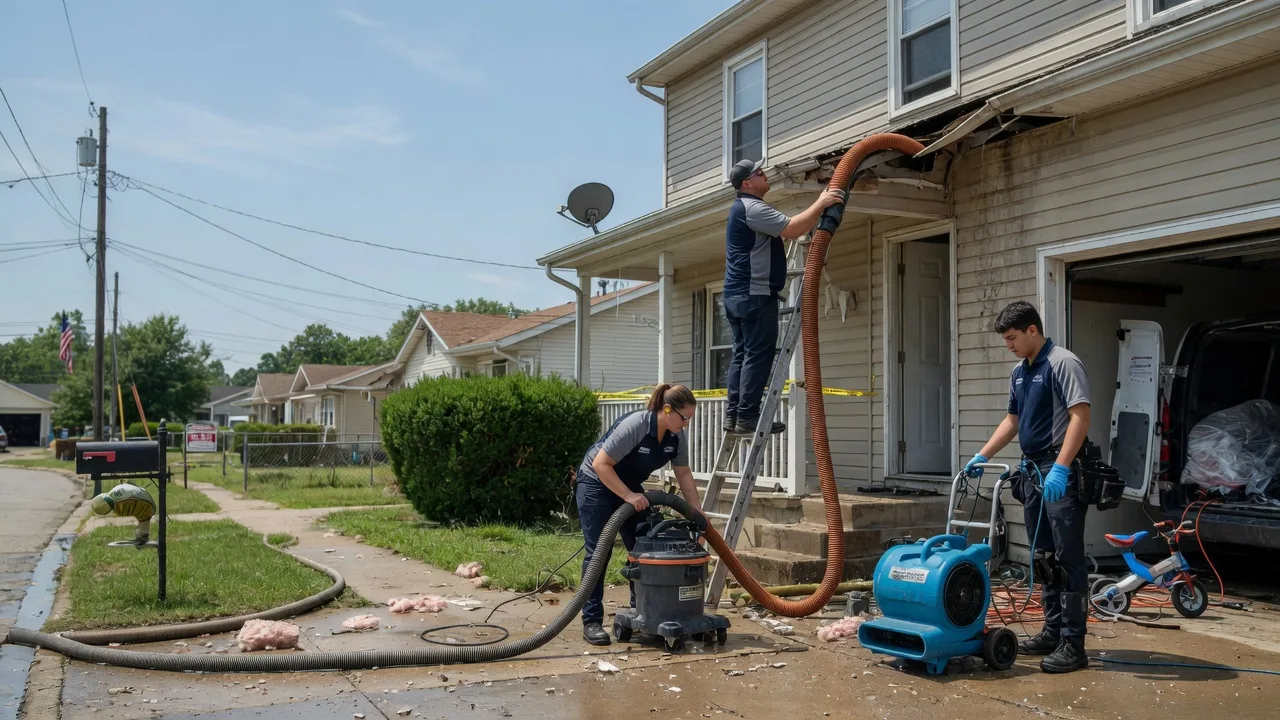 Water Damage Restoration in Loami, IL near me